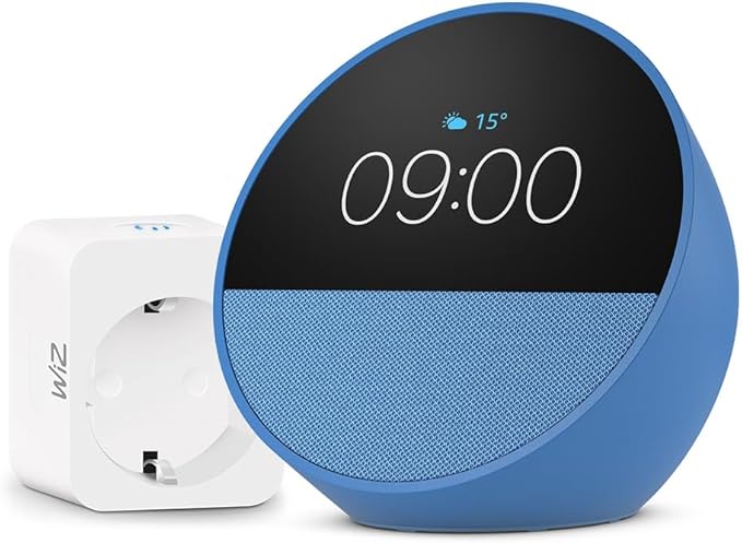 Alexa con reloj ideal para adulto mayor
