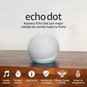 Alexa tecnologia Alexa color blanco ideal para regalo adulto mayor