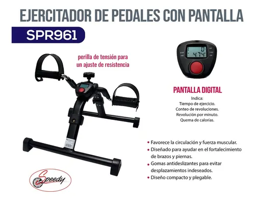 Bici estática adulto mayor