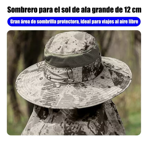Gorra de pesca para adulto mayor