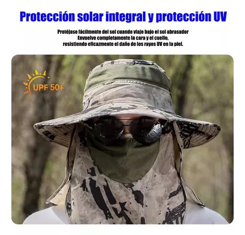 Gorra de pesca para adulto mayor