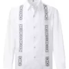 Guayabera para adulto mayor
