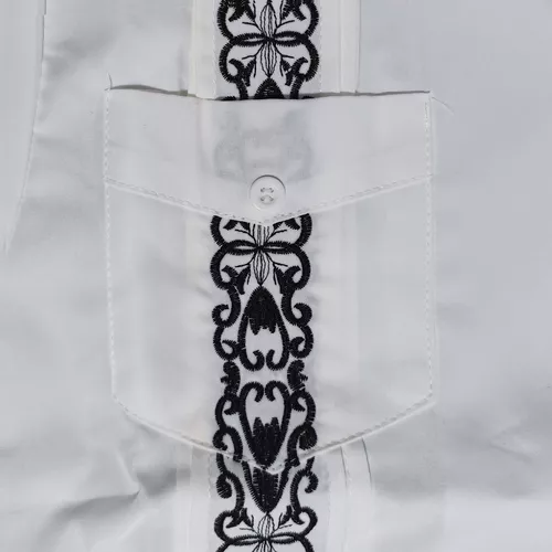 Guayabera para adulto mayor