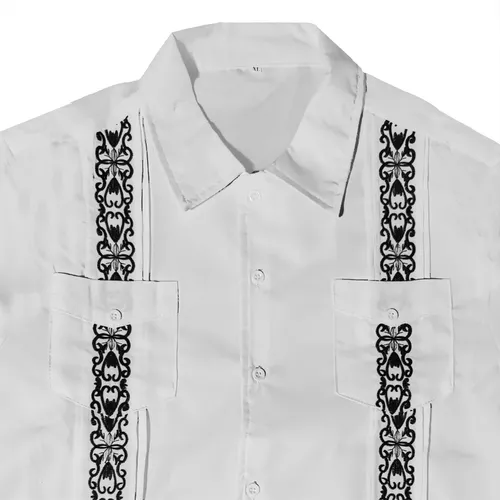 Guayabera para adulto mayor