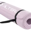 Tapete Yoga Portatil Ejercicio Pilates Correa Transportadora Color Lila Bruguer