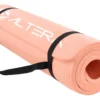 Tapete Yoga Portatil Ejercicio Pilates Correa Transportadora Color Lila Bruguer