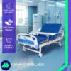 Cama Hospitalaria Manual Porta Suero Colchón