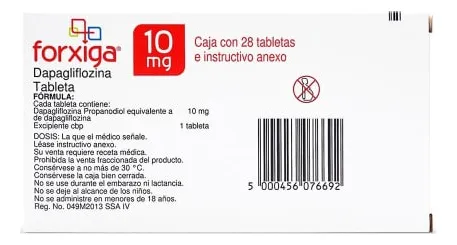 Forxiga Dapagliflozina tableta 10 mg 1 Forxiga-Dapagliflozina-tableta-10-mg-