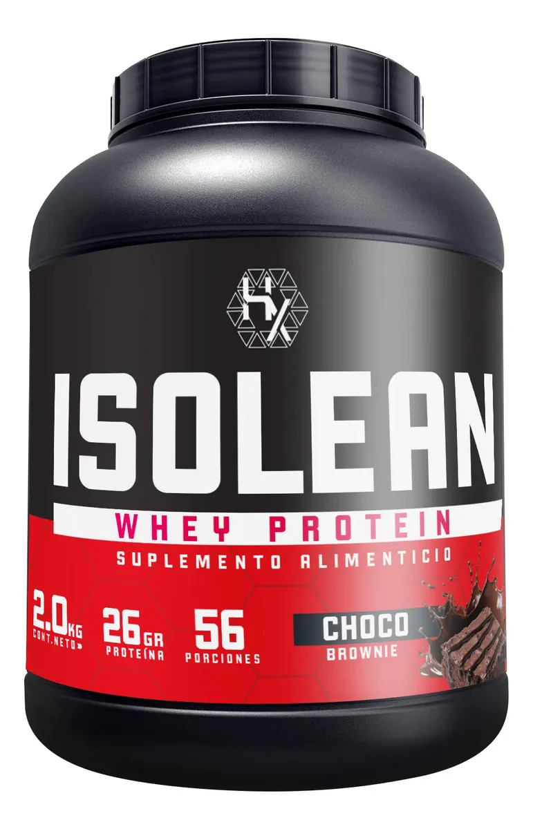Proteína Whey Isolean Hidrolizada Holix Lab 2kg Chocobrownie