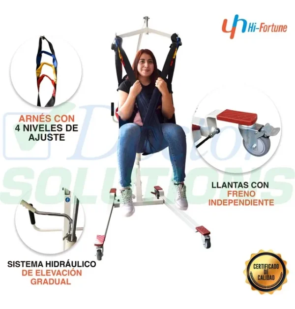 grua hidraulica para adultos