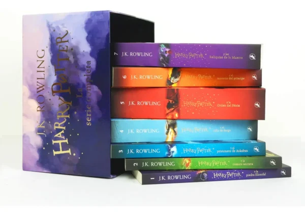 Harry Potter J. K Rowling Edición Salamandra Pasta Blanda (Colección de Libros 1-7) Paquete-Libros