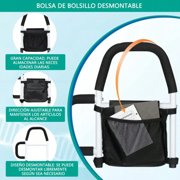 rieles agarraderas o soporte