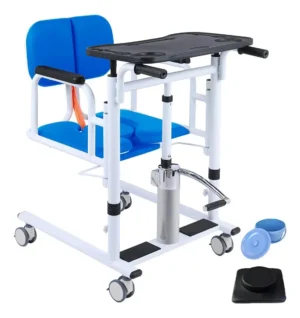 Silla De Transferencia Hidráulica Elevador Paciente Con Mesa
