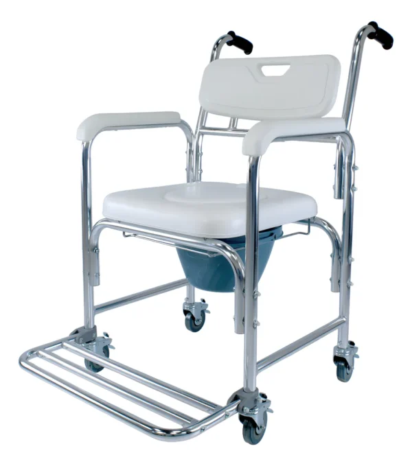Silla con baño portatil movil