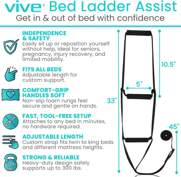 soporte para levantarse en cama