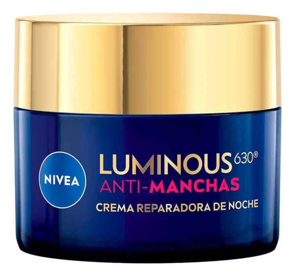 crema-aclarante-facial-de-noche-NIVEA-Luminous-630-Crema-Reparadora
