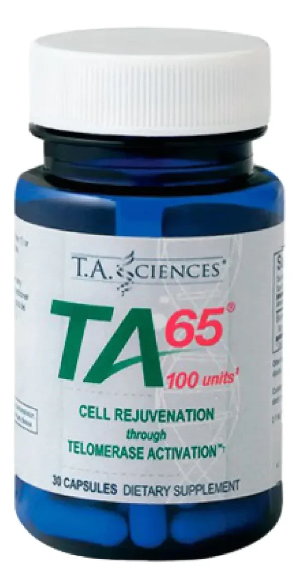 TA-65® Cápsulas 30 Pzas | Suplemento Anti Edad para Adultos Mayores