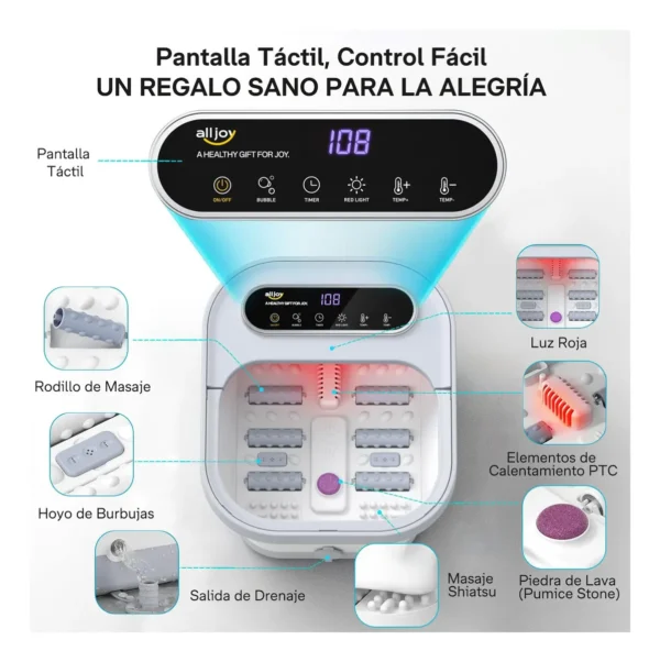 Tina-Spa-Para-Pies-Electrica-Bano-De-Pies-Plegable-Burbujas