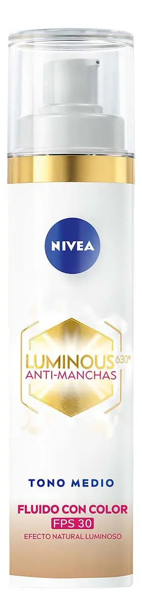 Nivea Luminous630 Fluido Anti-Manchas FPS Tono Medio 40 ml Todo Tipo de PielNivea Luminous630 Fluido Anti-Manchas FPS Tono Medio 40 ml Todo Tipo de Piel Nivea Luminous630 Fluido Anti-Manchas FPS Tono Medio 40 ml Todo Tipo de Piel Nivea Luminous630 Fluido Anti-Manchas FPS Tono Medio 40 ml Todo Tipo de Piel Nuevo | +1000 vendidos Nivea Luminous630 Fluido Anti-Manchas