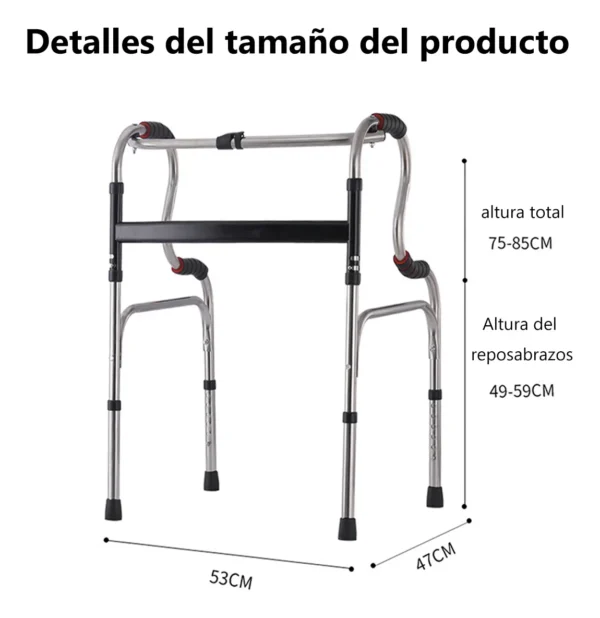 Andadera Ortopedicas Para Adultos Doble Apoyo Rollator