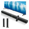 Barra de Sonido Mzeibo 60W 2.1 Canales Bluetooth HDMI AUX Negra Con Control