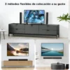 Barra de Sonido Mzeibo 60W 2.1 Canales Bluetooth HDMI AUX Negra Con Control