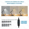 Lámpara LED con Lupa 10X y Brazo Ajustable