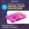 Pastillero Semanal Portátil para Adultos Mayores
