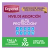 Ropa Interior para Incontinencia Depend® Mujer Grande / Extra Grande