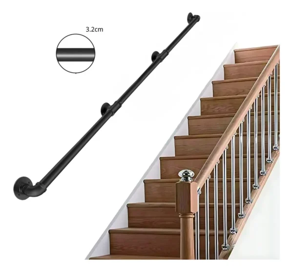 Barandal De Pasamanos De Escaleras Profesionales 3m