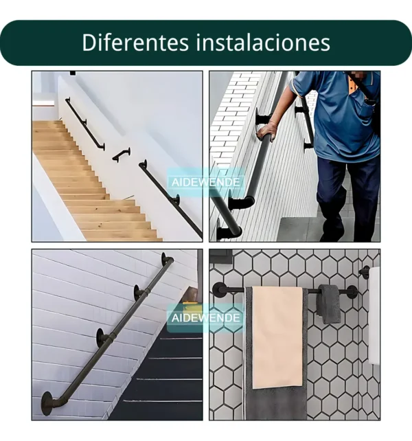 Barandal De Pasamanos De Escaleras Profesionales 3m