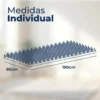 Colchon Cascaron De Huevo Para Cama Antillagas Y Antiescaras