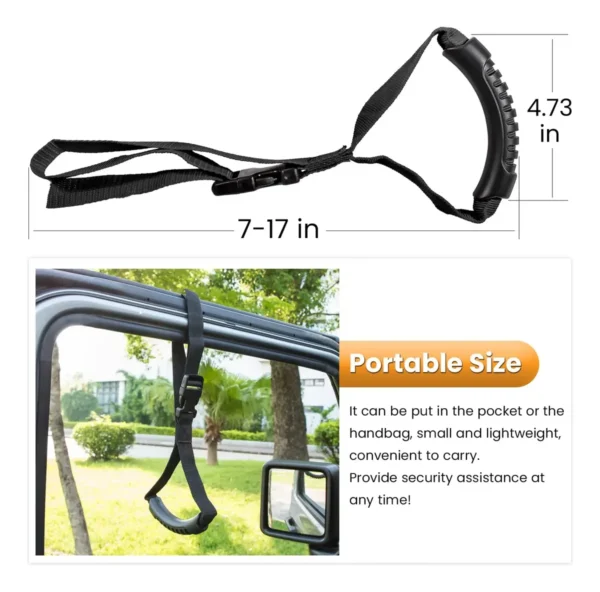 Mango de Agarre Automático Ajustable para Vehículo