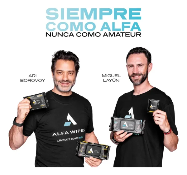 Toallitas Húmedas Menta Suprema Alfa Wipes